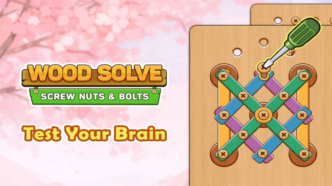 Screw Nuts & Bolts: Wood Solve